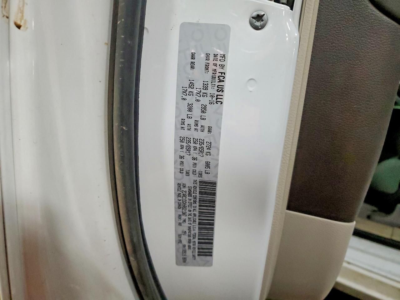 2017 Chrysler Pacifica Touring