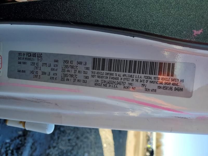 2017 Jeep Wrangler Unlimited Sport