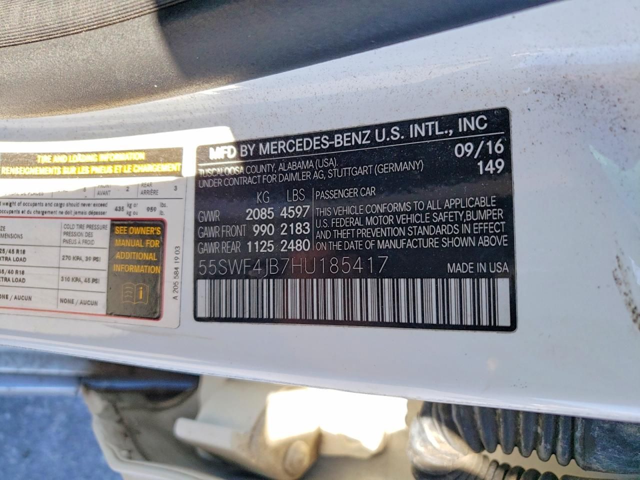 2017 Mercedes-Benz C300