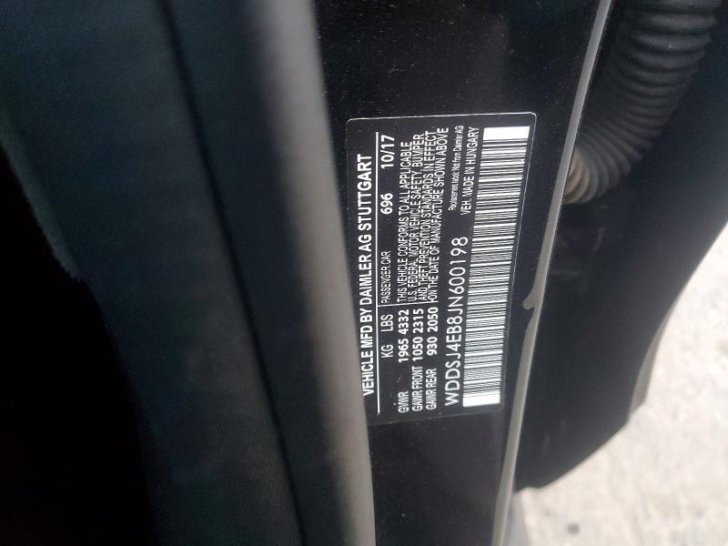 2018 Mercedes-Benz Cla 250