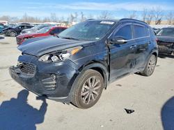 Salvage cars for sale from Copart Bridgeton, MO: 2018 KIA Sportage ex