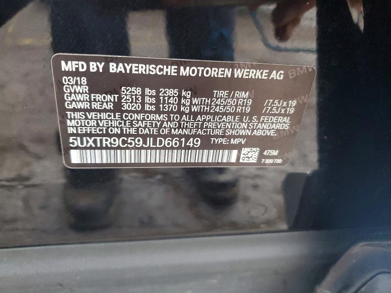 2018 BMW X3 Xdrive30i