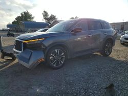 Infiniti salvage cars for sale: 2022 Infiniti Qx60 Luxe