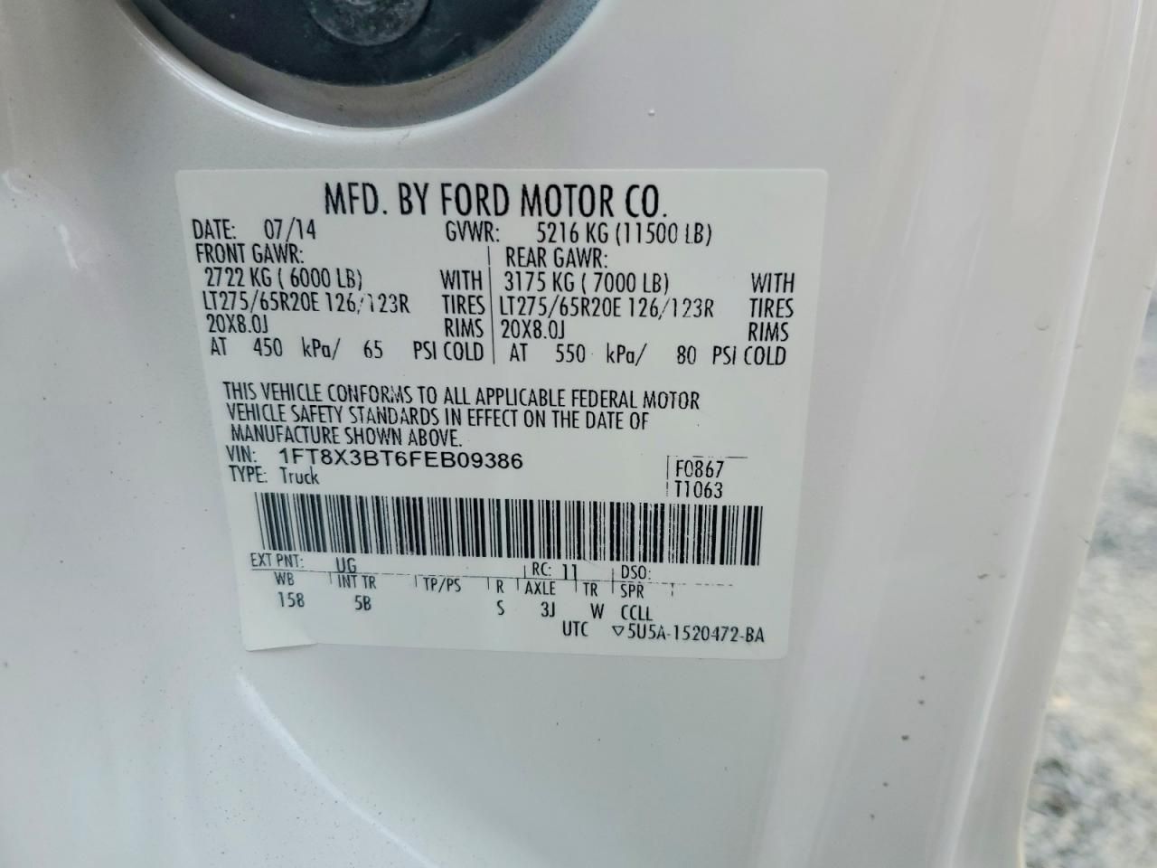 2015 Ford F350 Super Duty