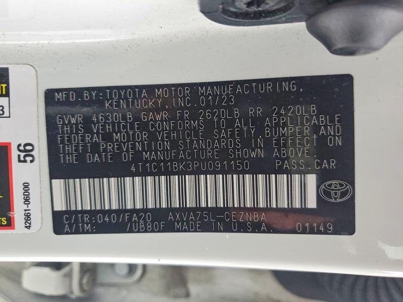 2023 Toyota Camry le