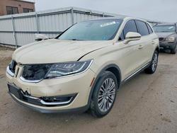 Lincoln salvage cars for sale: 2016 Lincoln Mkx Reserve