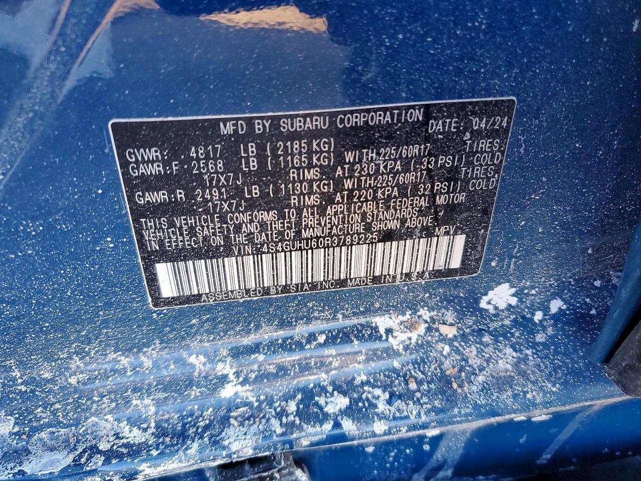 2024 Subaru Crosstrek Wilderness