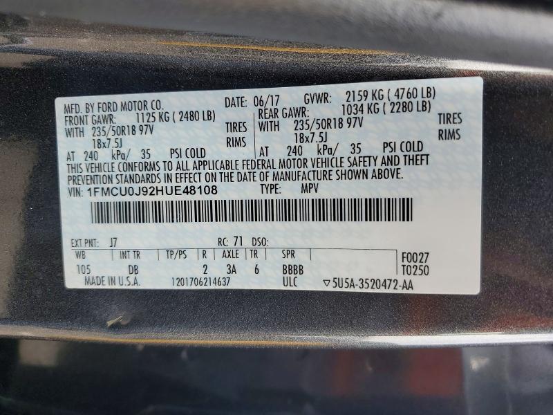 2017 Ford Escape Titanium