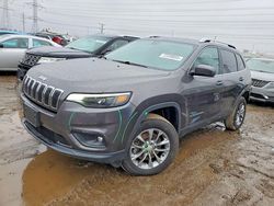 Jeep salvage cars for sale: 2019 Jeep Cherokee Latitude Plus