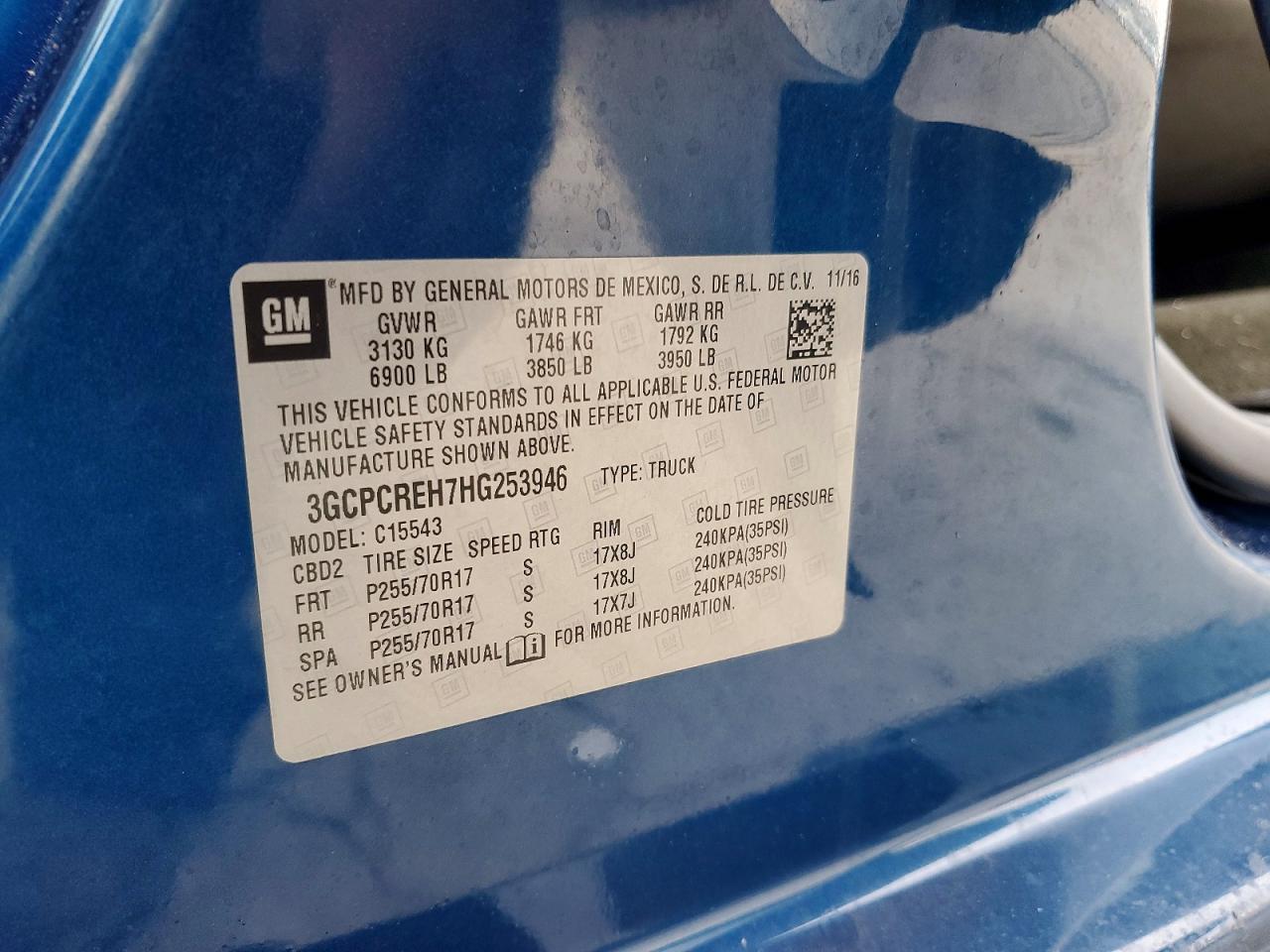 2017 Chevrolet Silverado C1500 LT