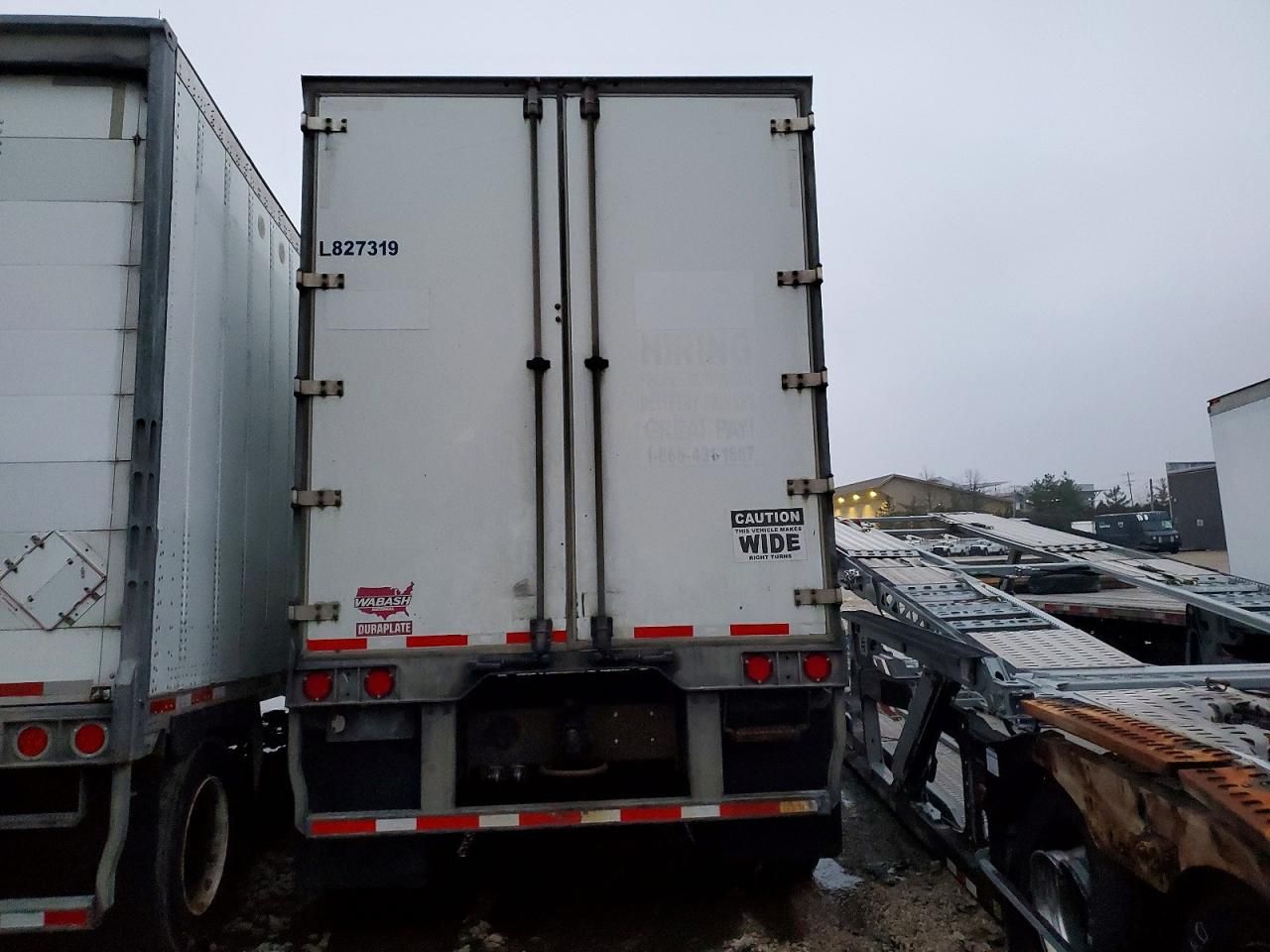 2014 Wabash Dvdbhpc dry van Trailer