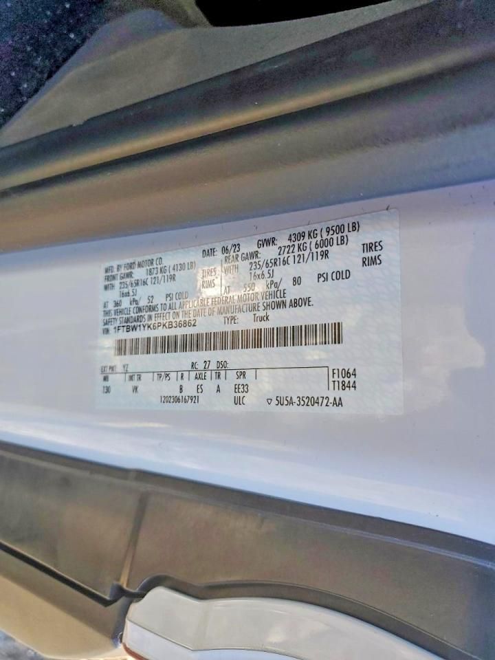 2023 Ford Transit T-350 Delivery Van