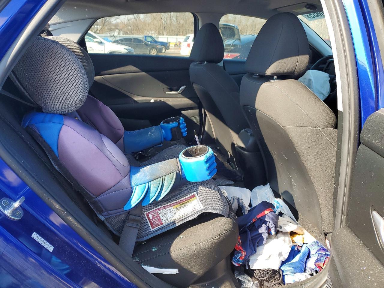 2022 Hyundai Elantra Hybrid Blue