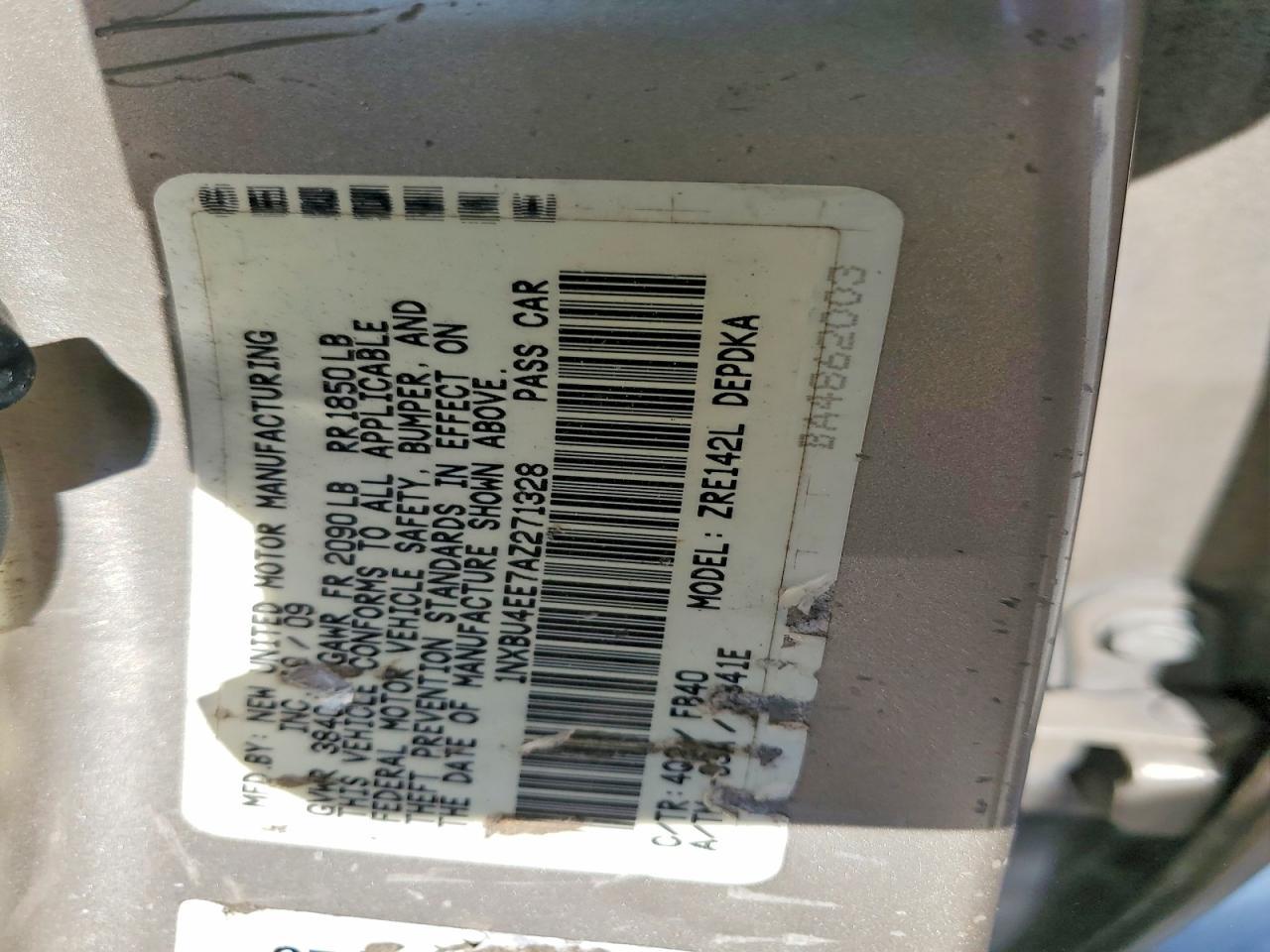 2010 Toyota Corolla Base