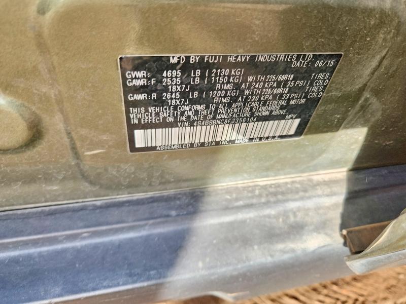 2015 Subaru Outback 2.5i Limited