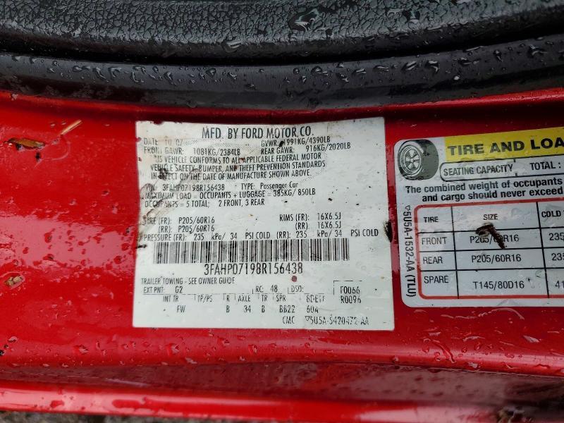 2008 Ford Fusion se