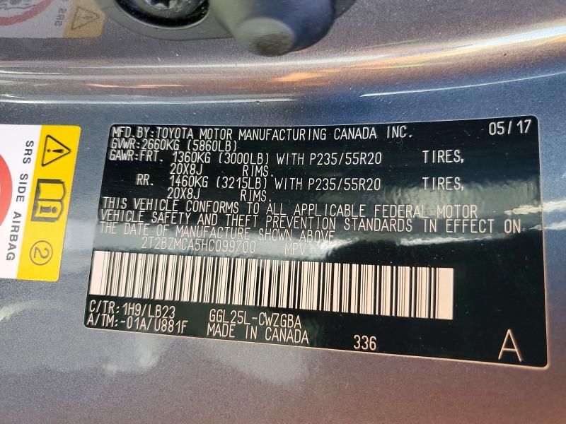 2017 Lexus Rx 350 Base