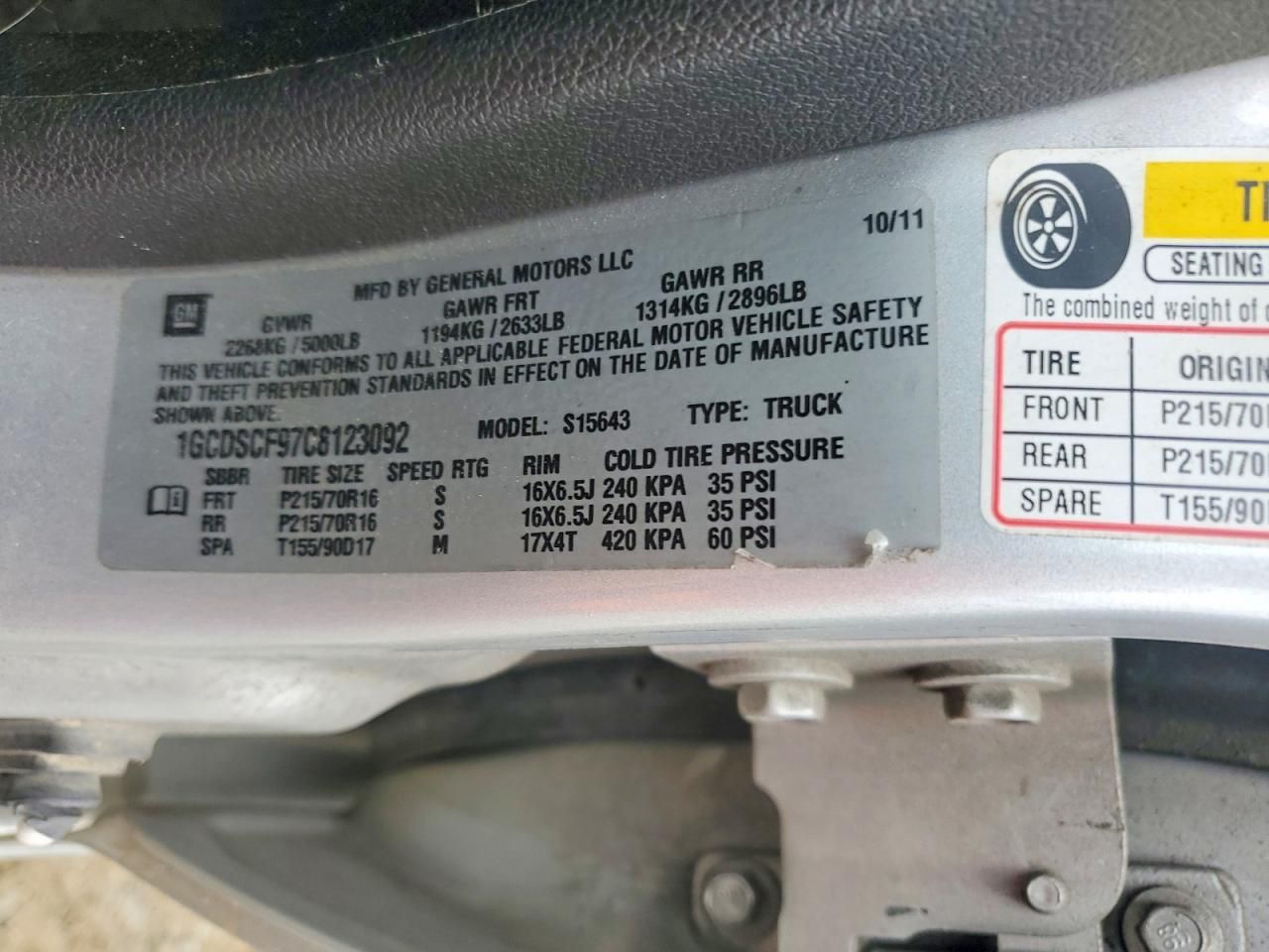 2012 Chevrolet Colorado lt