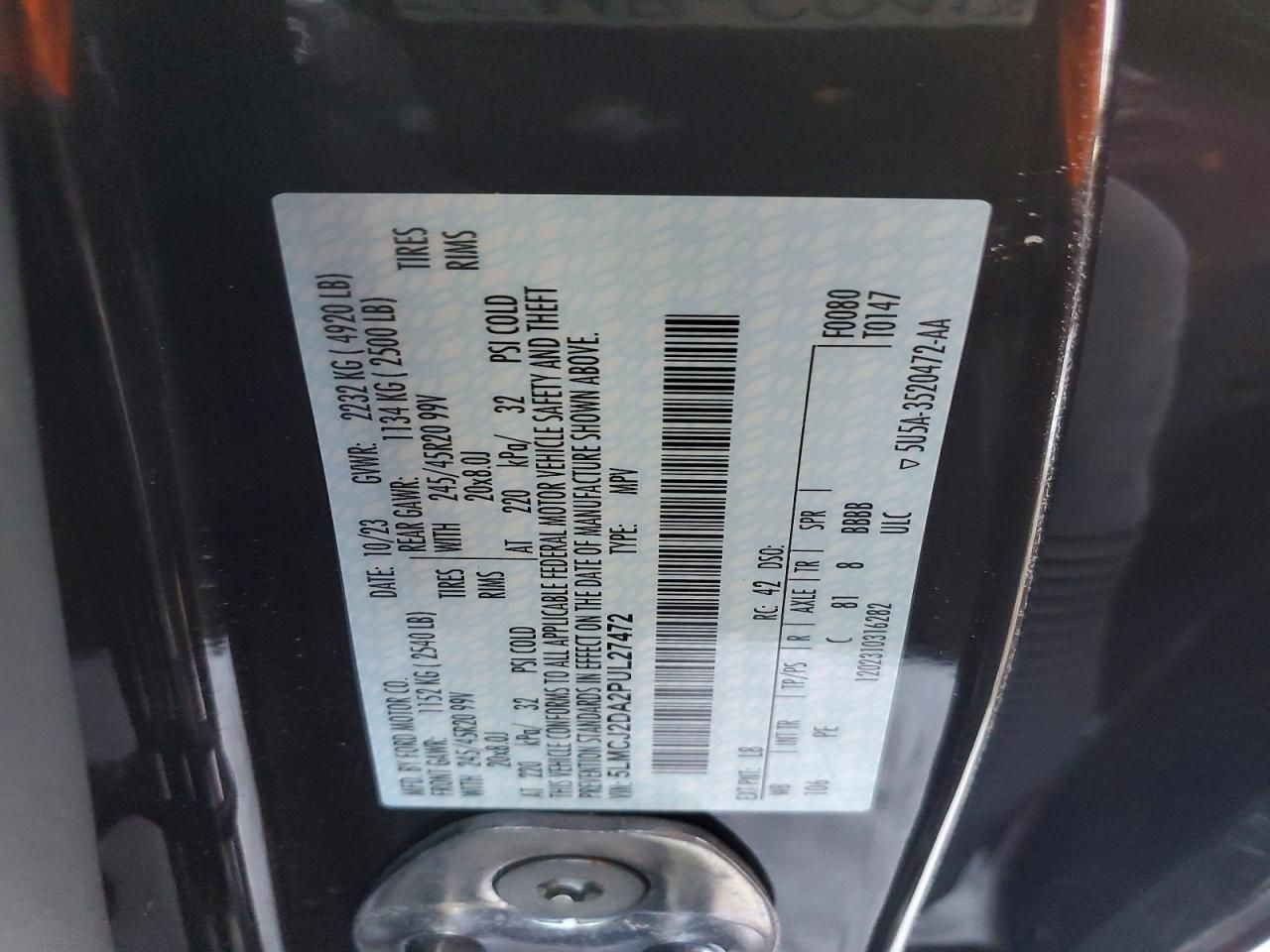 2023 Lincoln Corsair Reserve