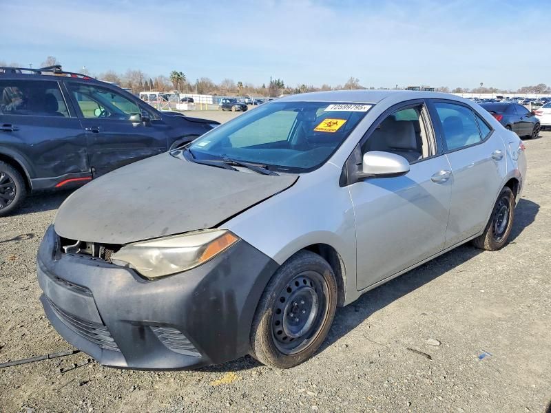 2014 Toyota Corolla l