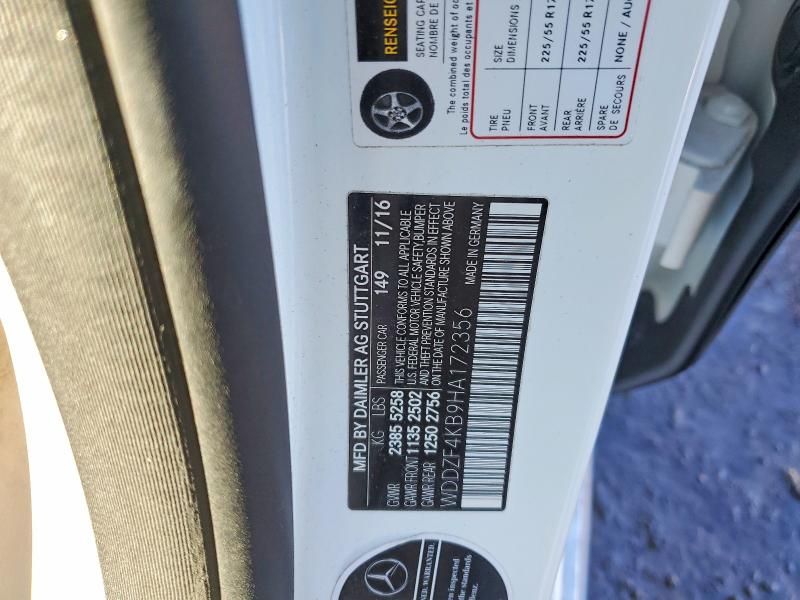 2017 Mercedes-Benz E 300 4matic