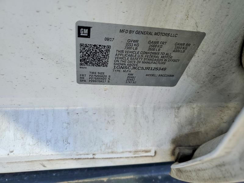 2018 Chevrolet Suburban C1500 Premier