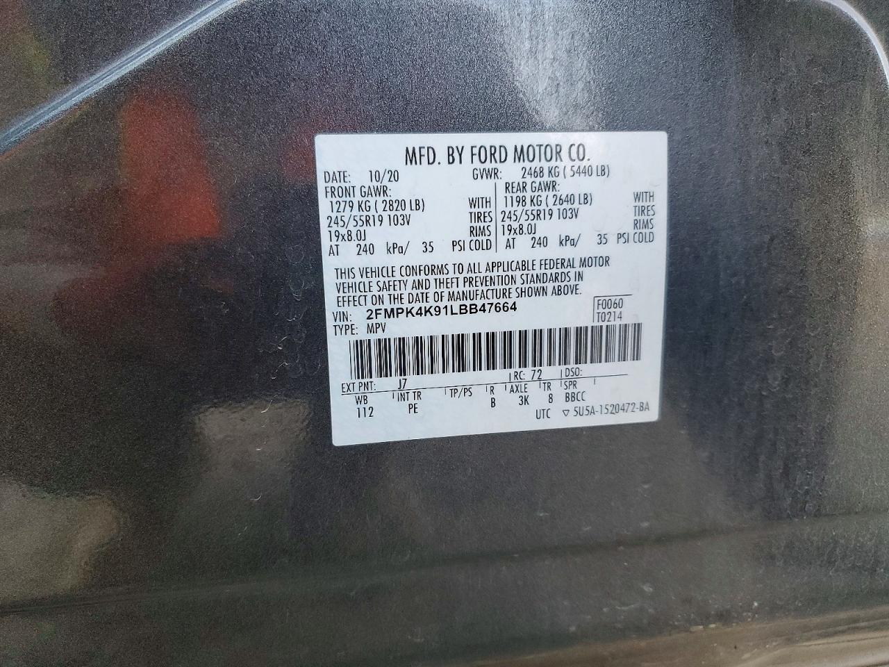 2020 Ford Edge Titanium