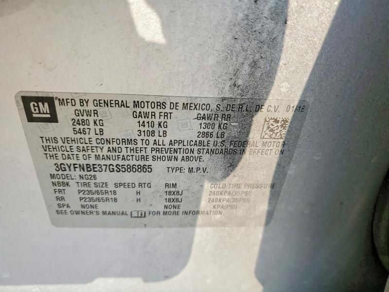 2016 Cadillac Srx Luxury Collection