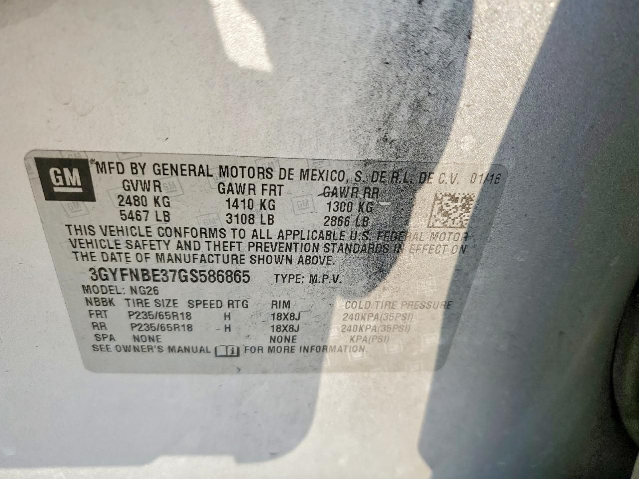 2016 Cadillac Srx Luxury Collection