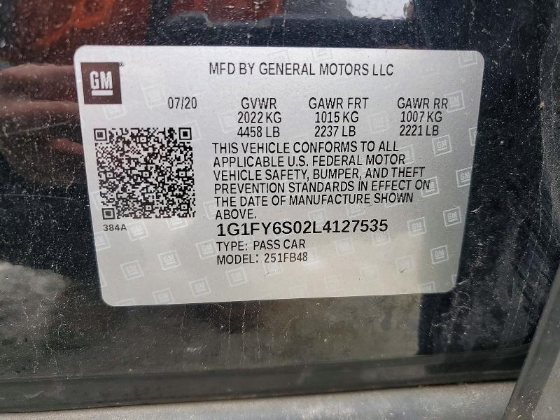 2020 Chevrolet Bolt ev lt