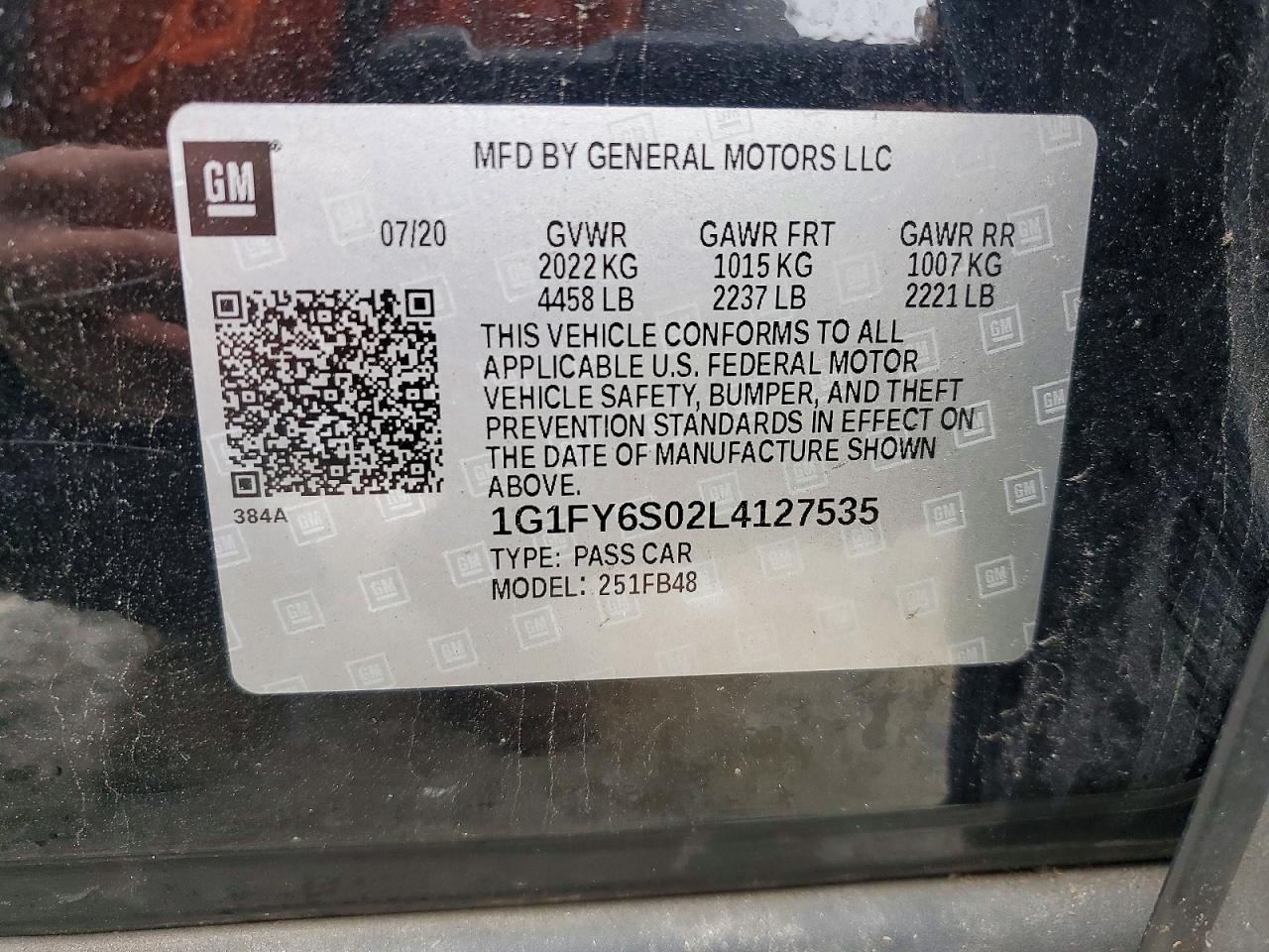2020 Chevrolet Bolt ev lt