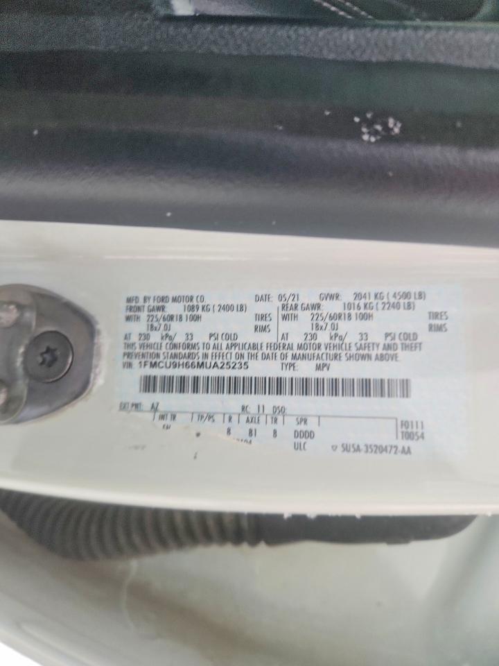 2021 Ford Escape sel