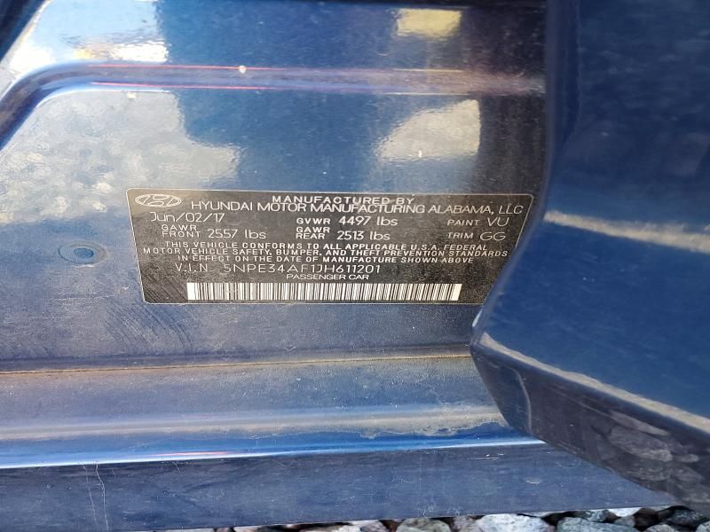 2018 Hyundai Sonata Sport