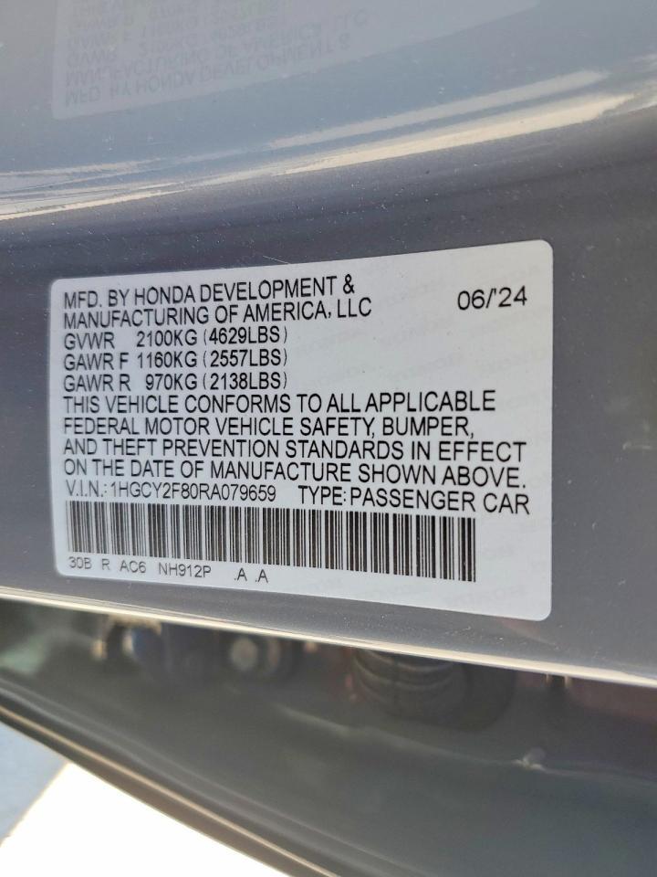 2024 Honda Accord Touring Hybrid