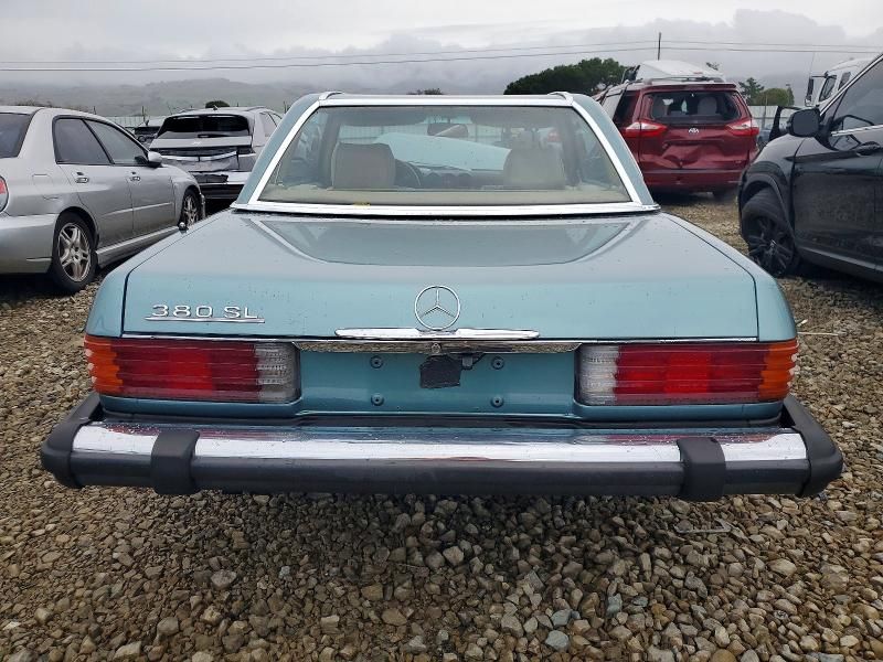 1984 Mercedes-Benz 380 sl