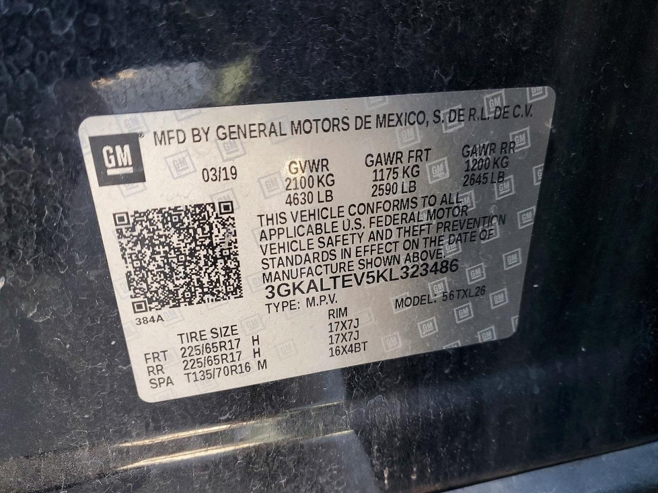 2019 GMC Terrain sle