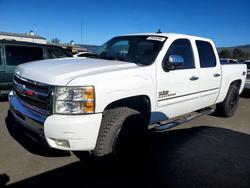 Salvage trucks for sale at San Martin, CA auction: 2011 Chevrolet Silverado K1500 LT