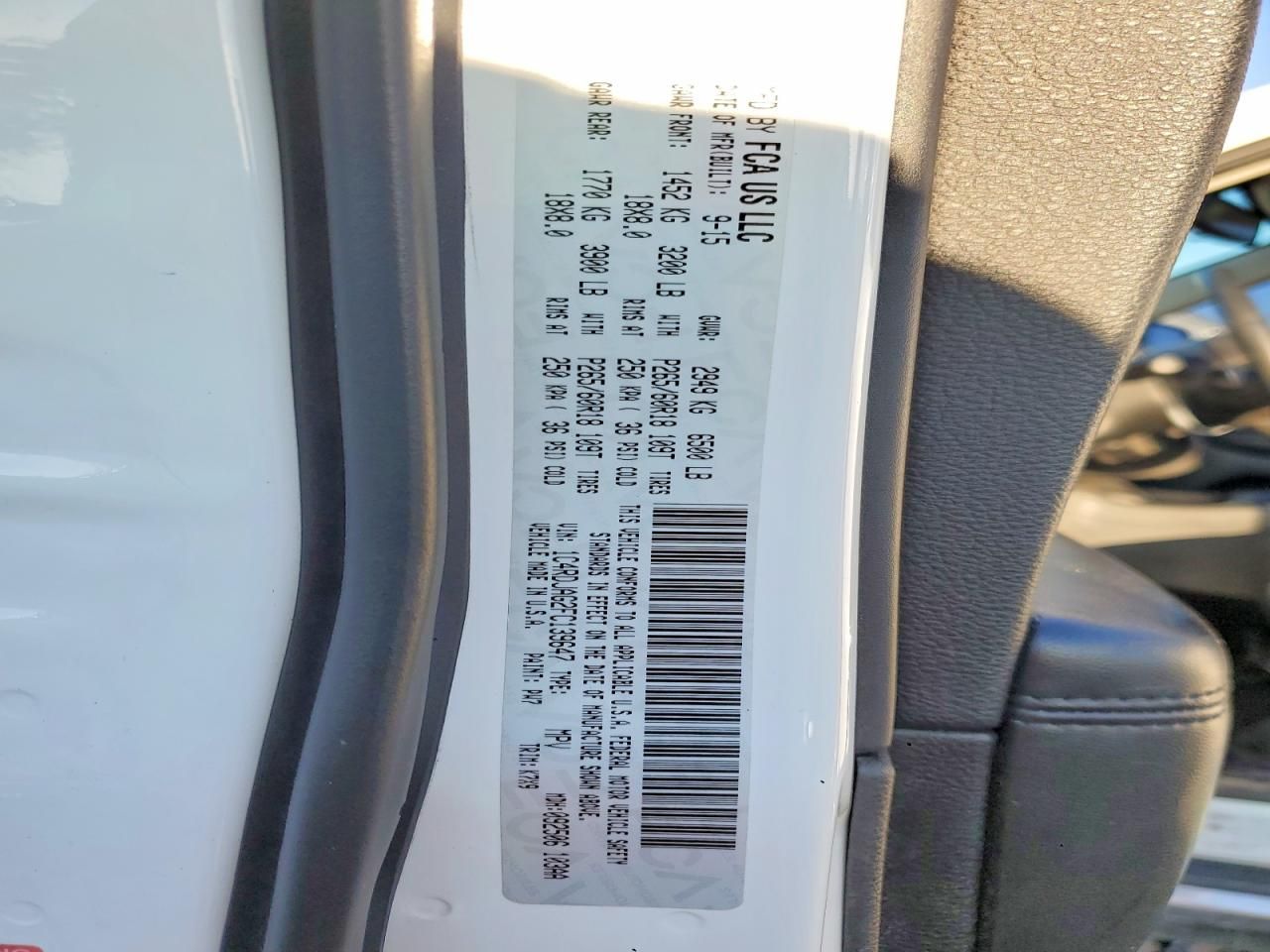 2015 Dodge Durango SXT