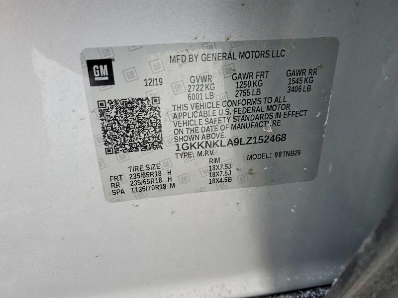 2020 GMC Acadia sle