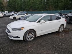 Ford salvage cars for sale: 2017 Ford Fusion se Hybrid