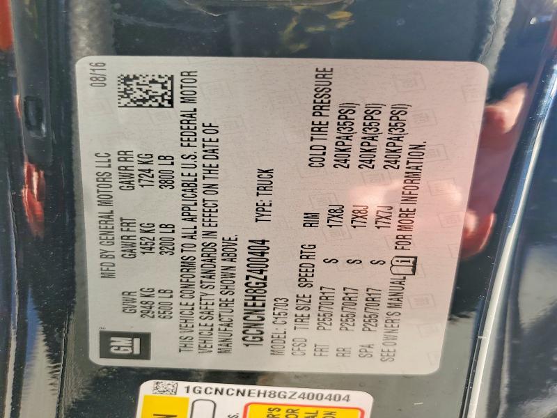 2016 Chevrolet Silverado C1500