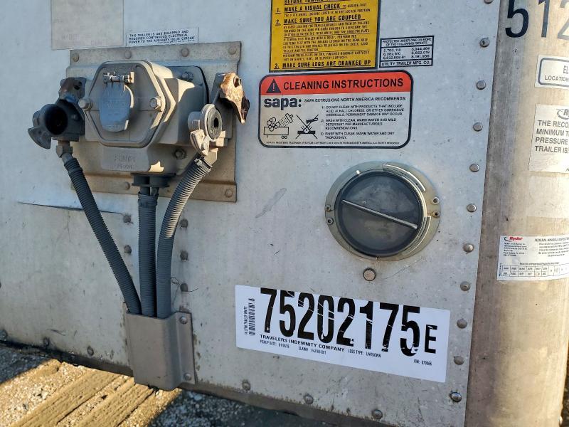 2014 Utility VS2DX DRY Van Trailer