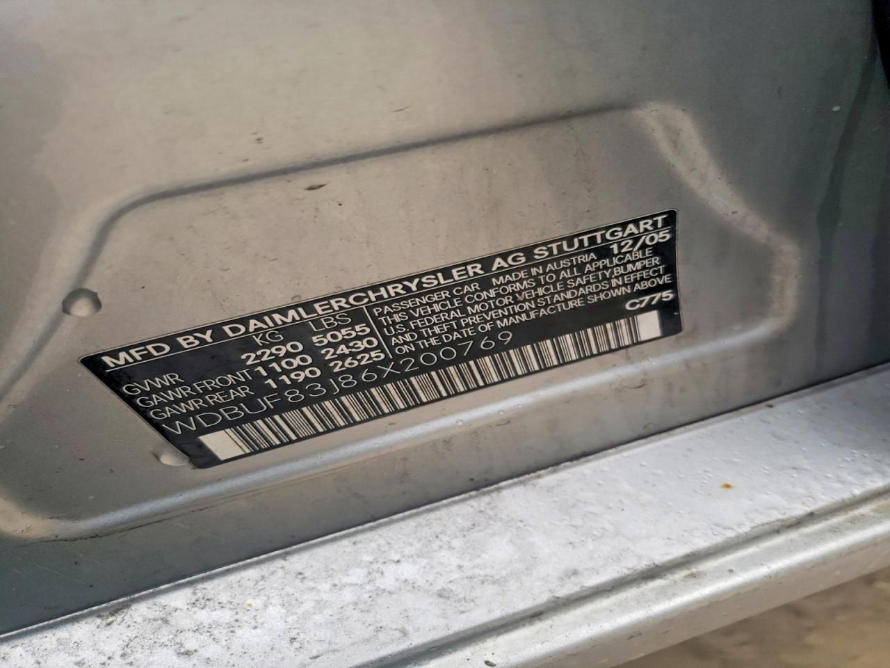 2006 Mercedes-Benz E 500 4matic