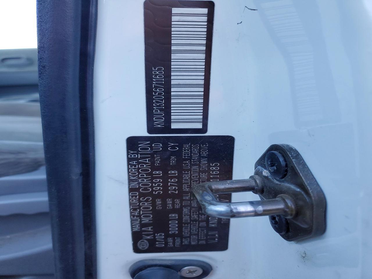 2005 KIA Sedona ex