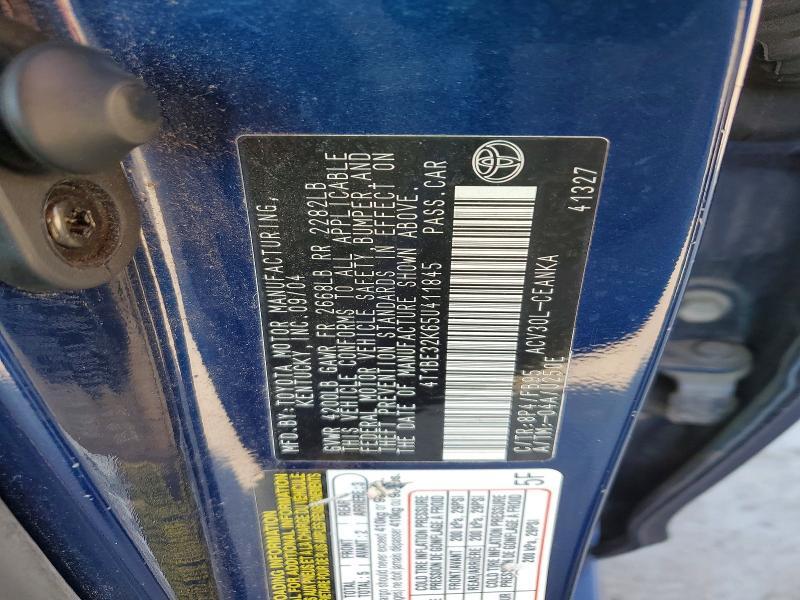 2005 Toyota Camry le