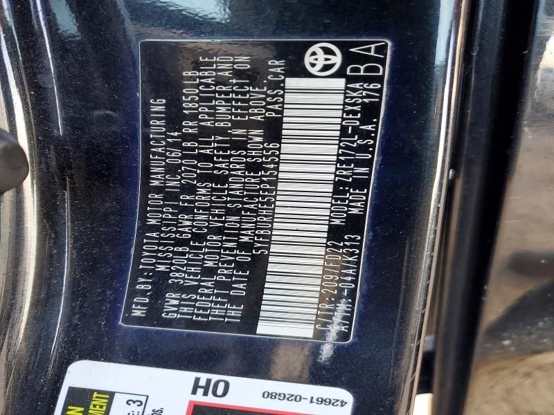 2014 Toyota Corolla l