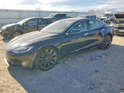 Tesla salvage cars for sale: 2017 Tesla Model s