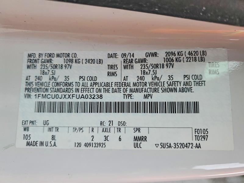 2015 Ford Escape Titanium