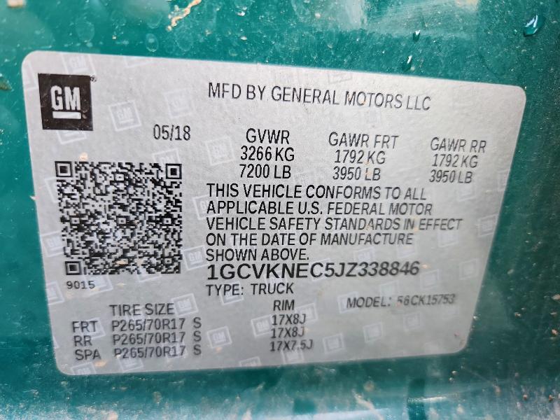 2018 Chevrolet Silverado K1500