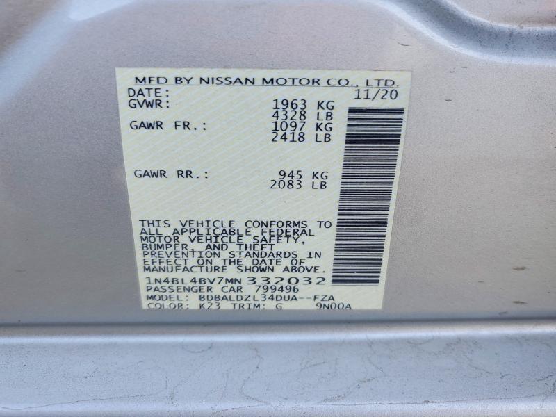2021 Nissan Altima s